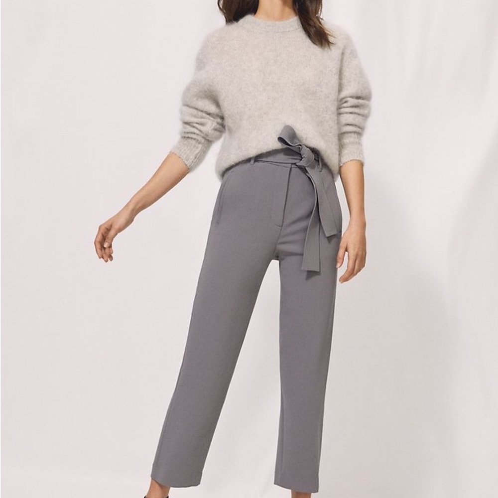 Aritzia Wilfred tie front pant